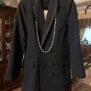 FAMOUS DESIGNER BLAZER DRESS